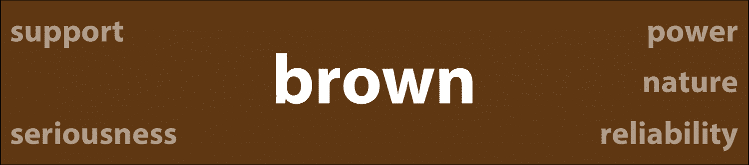Psychology of Color Brown