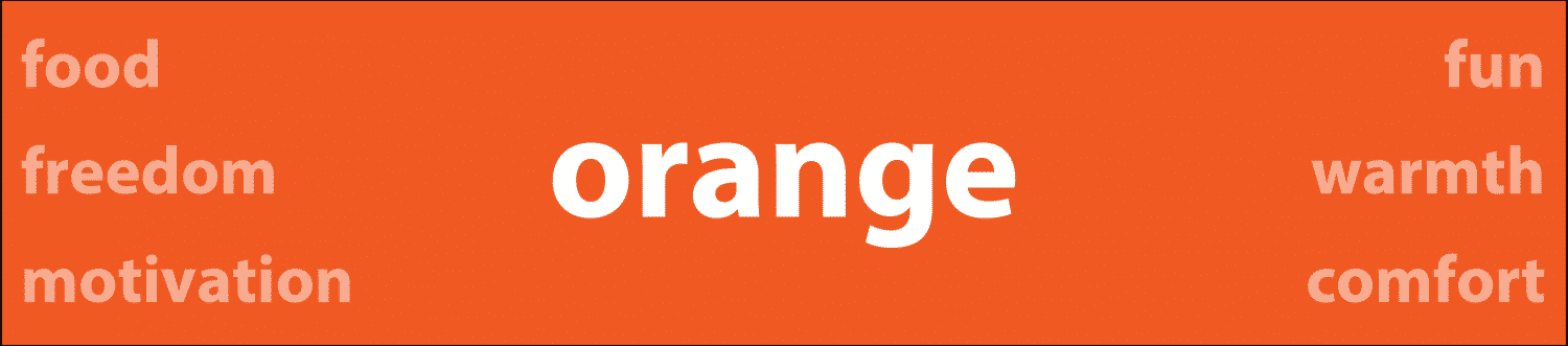 Psychology of Color Orange