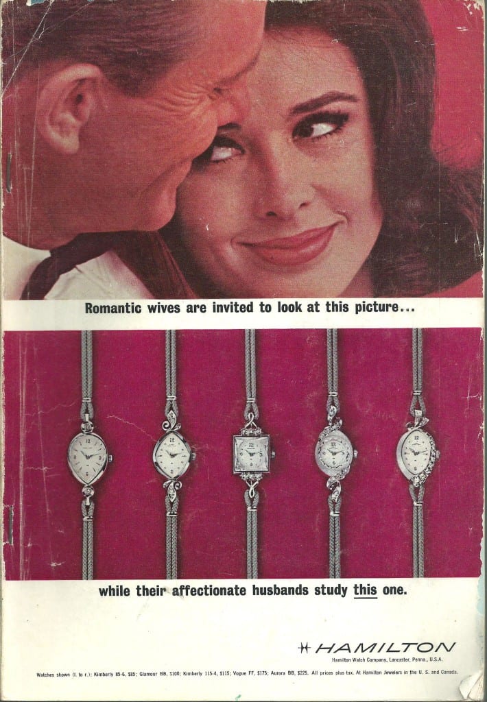 1963 Hamilton Vintage Print ads