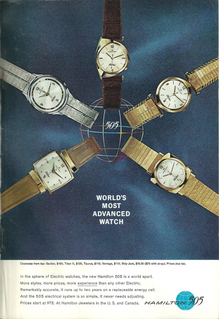 hamilton watches vintage