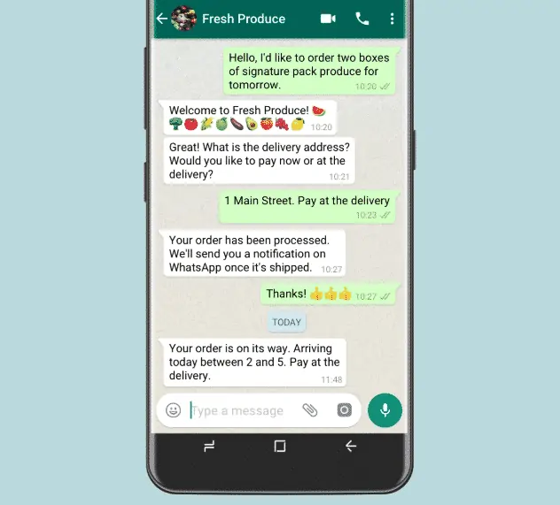 whatsapp api