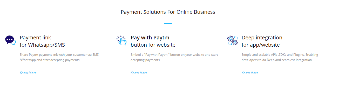 paytm payment solutions
