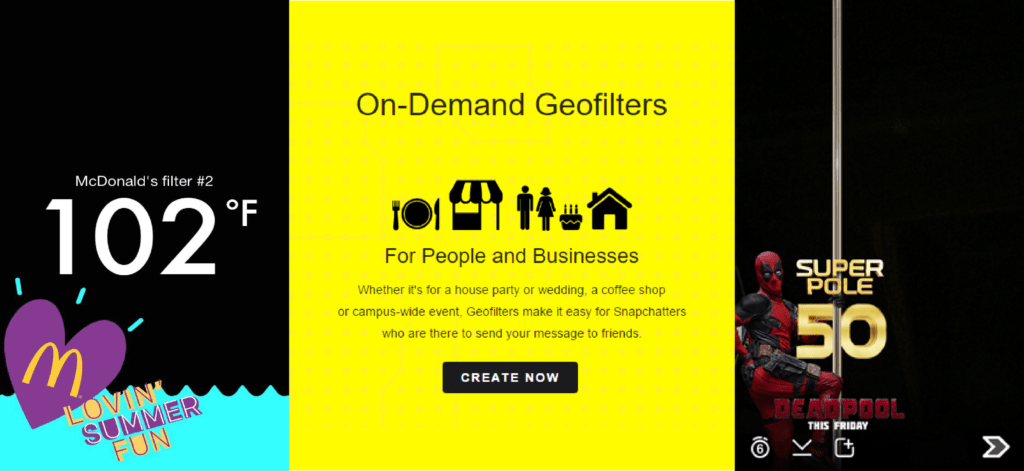 snapchat on demand geofilter