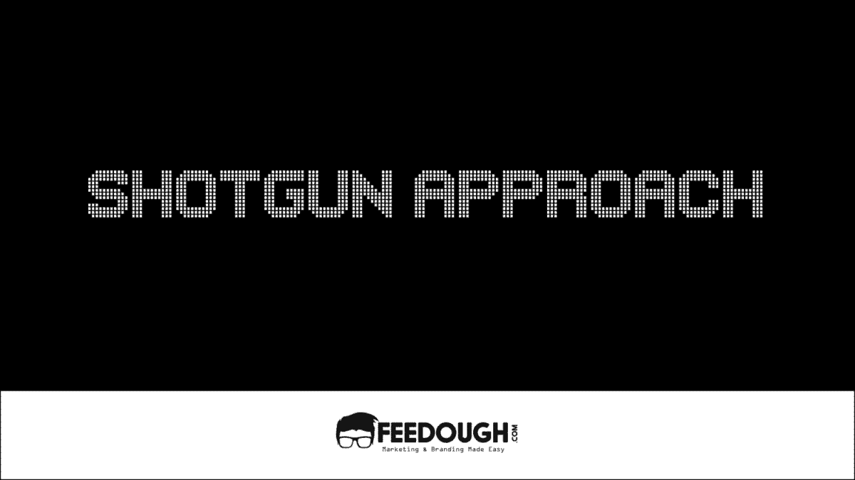SHOTGUN APPROACH