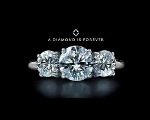a diamond is forever