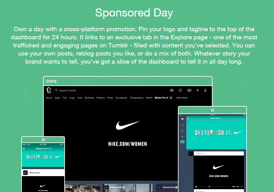 tumblr sponsored day ad