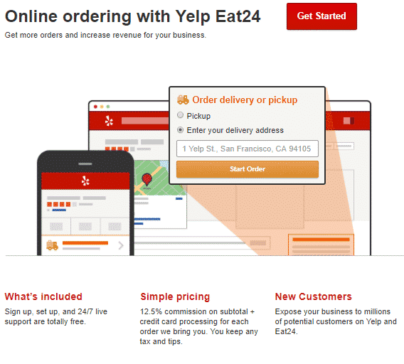 yelp online ordering how does yelp make money