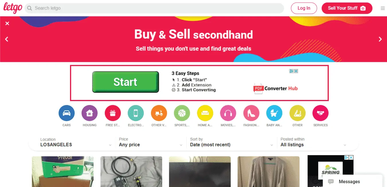 letgo ads