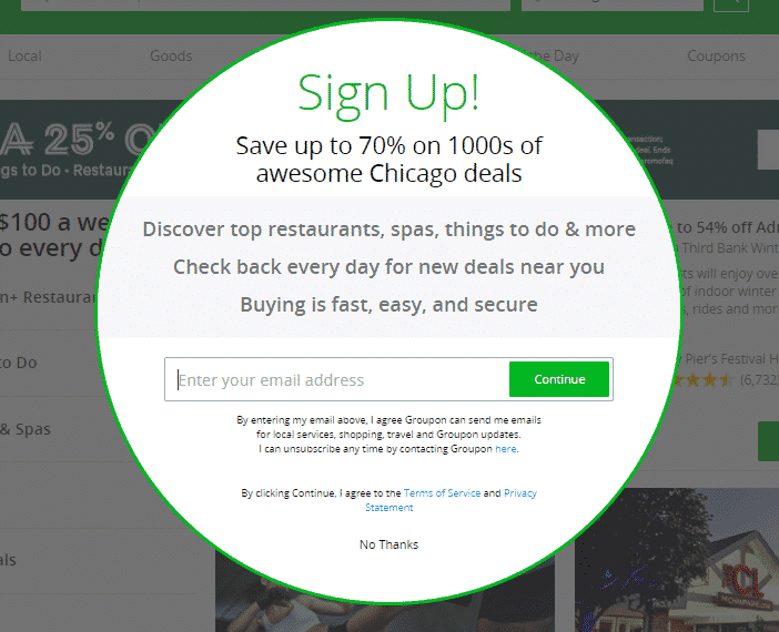 groupon business sign in