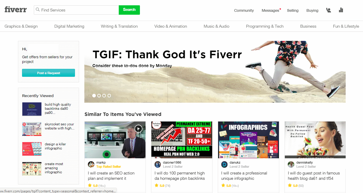 fiverr fiverr best outsourcing website