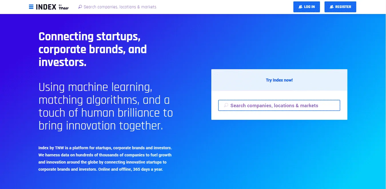 index.co startup listing