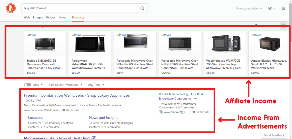 How Does DuckDuckGo Make Money