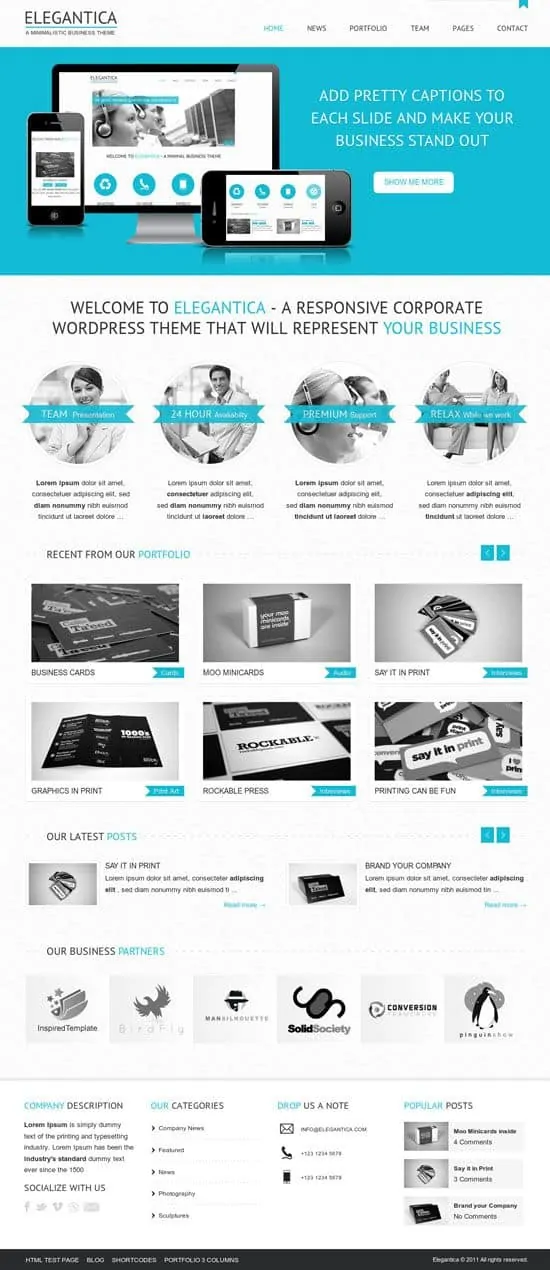 elegantica homepage