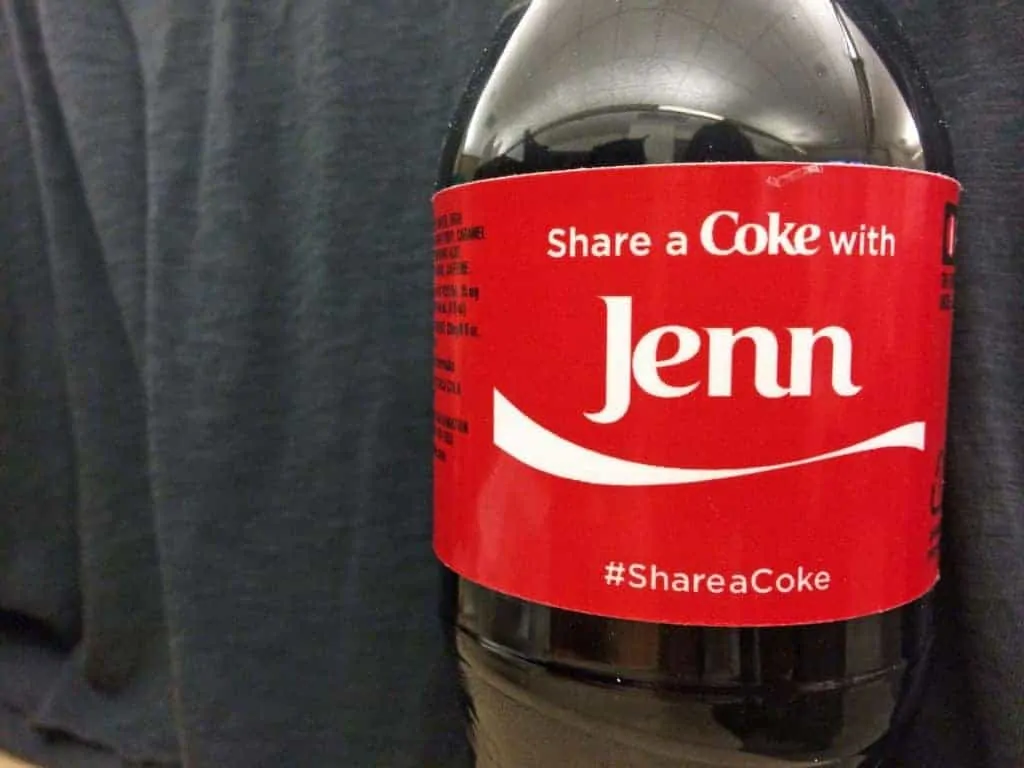 personalized marketing coke