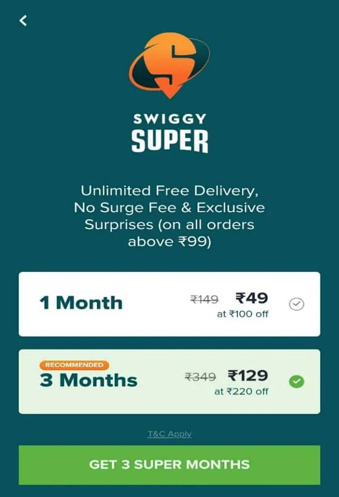 swiggy super