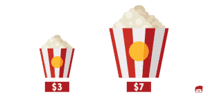 decoy effect popcorn