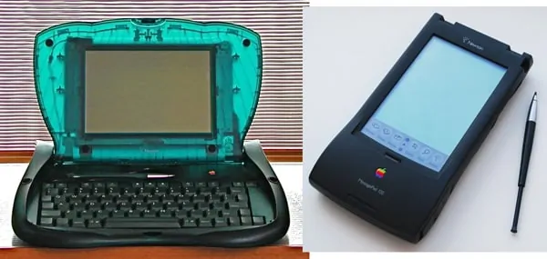 The eMate and the Newton MessagePad