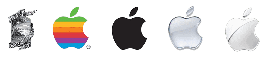 History of apple logo