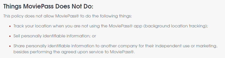how does moviepass make money