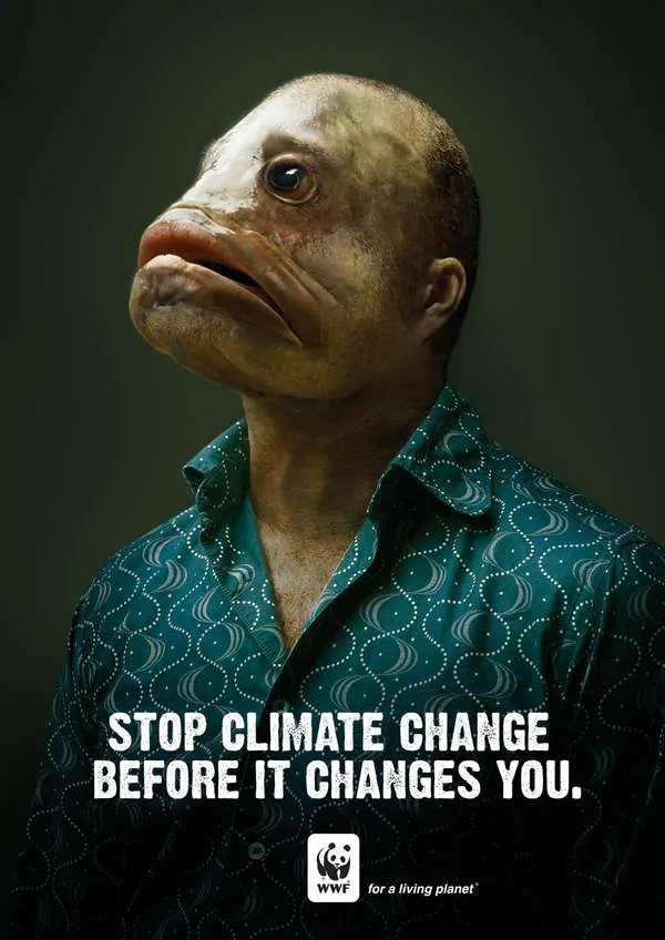 manfish wwf ad