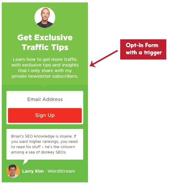 opt-in-form