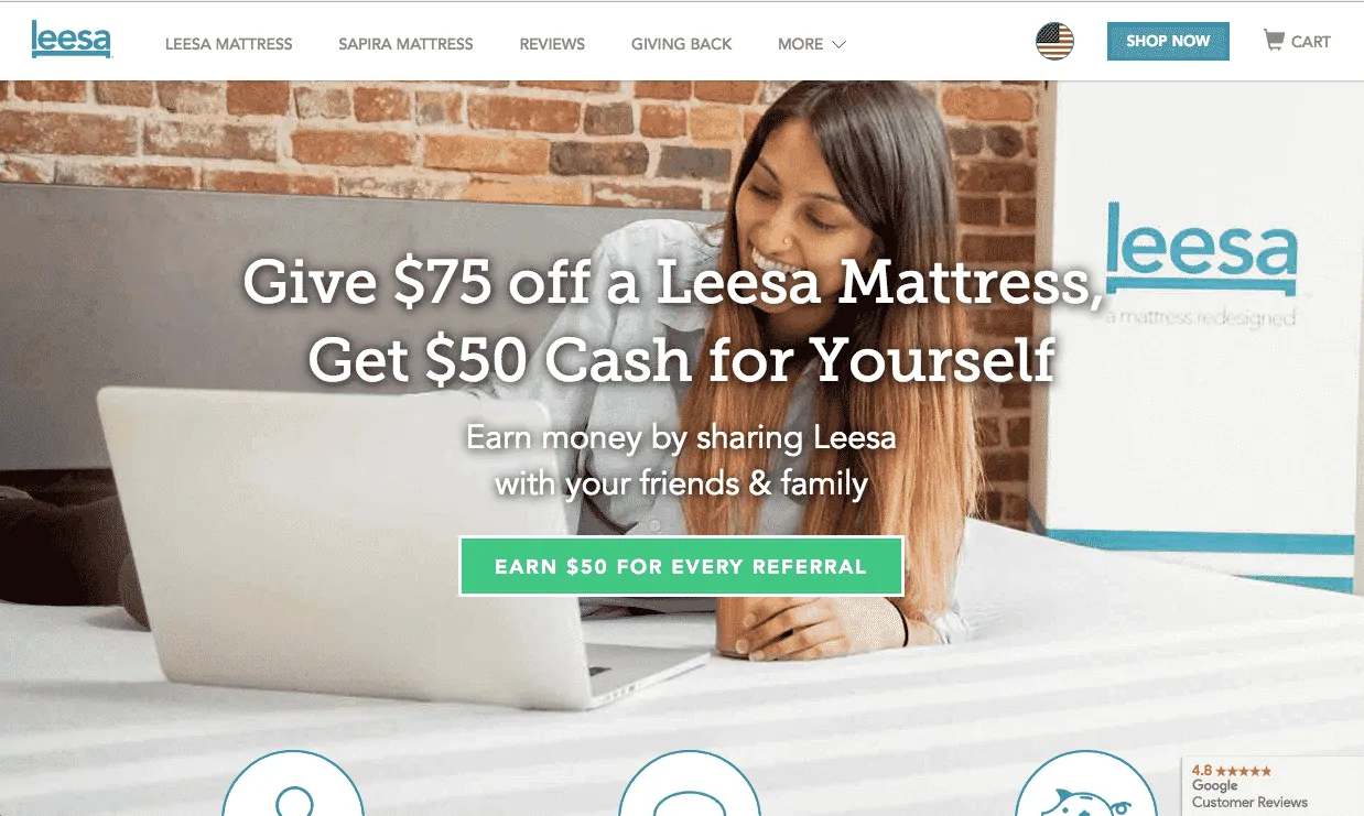 Leesa referral