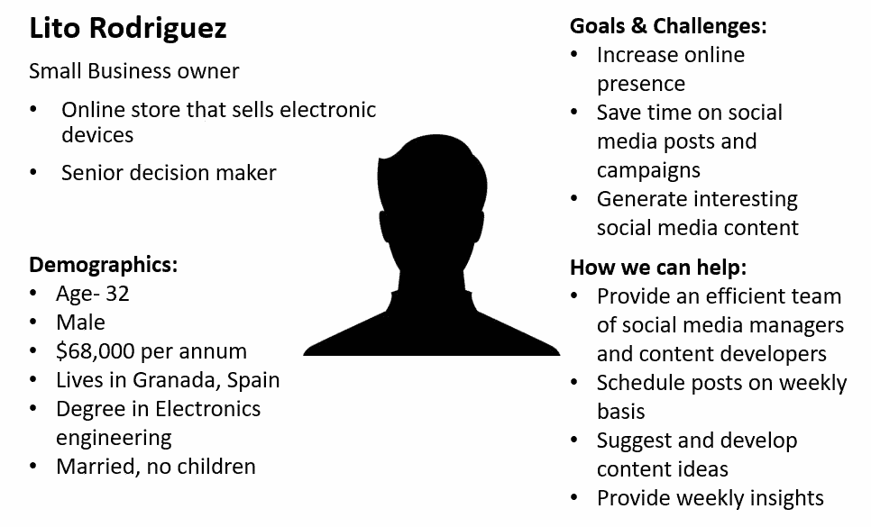 B2B Customer Profile for a Digital Marketing agency