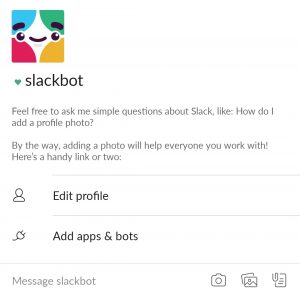 slack bot