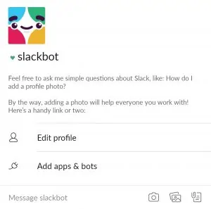 slack bot