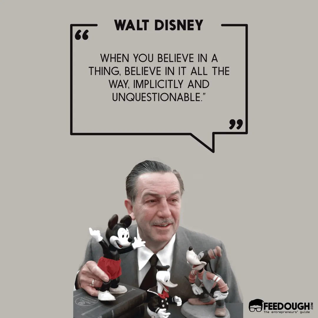 walt disney startup quote