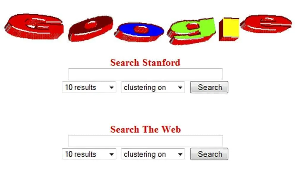 original google logo