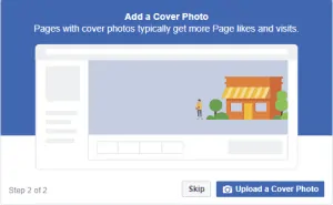 Add a profile picture and cover photo for your Page
