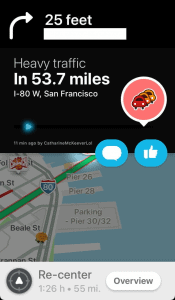 live updates based on the reports