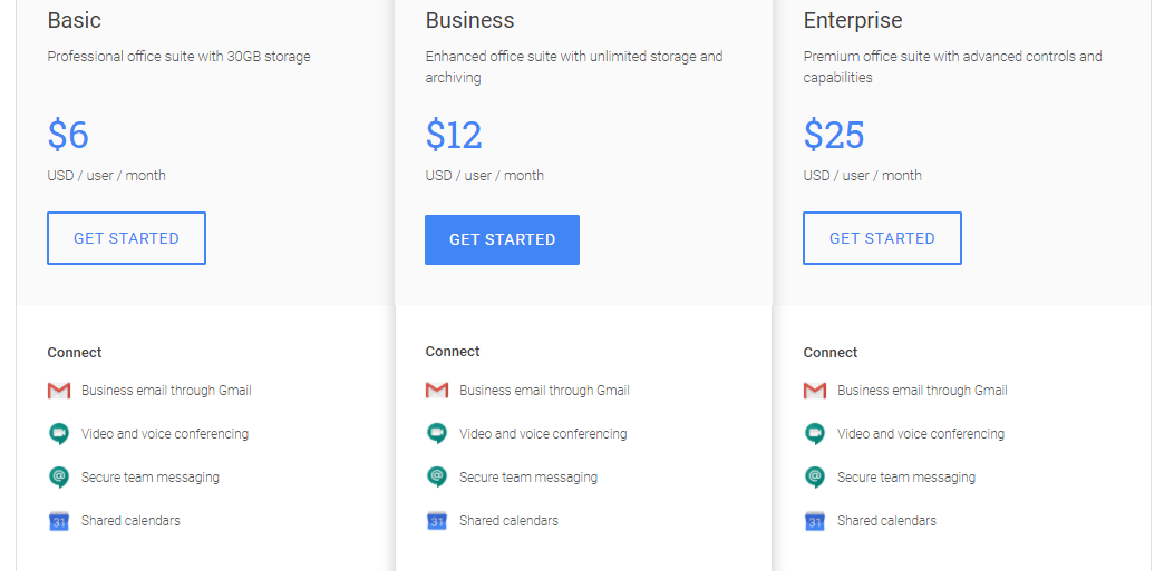 google hangouts pricing