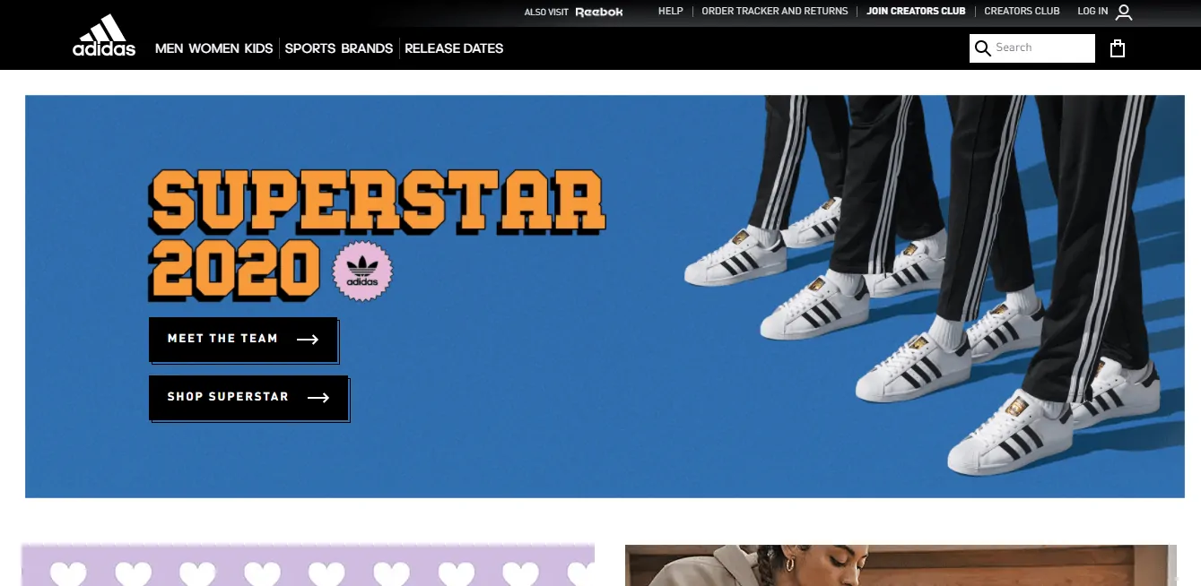 adidas site