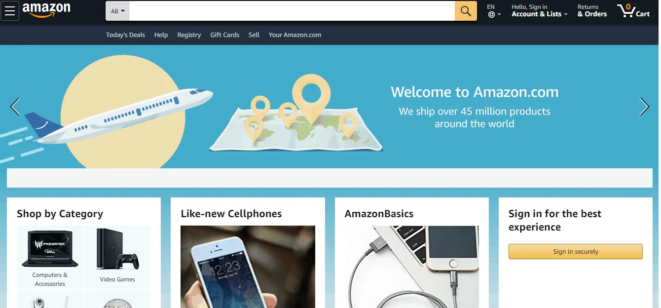 amazon site