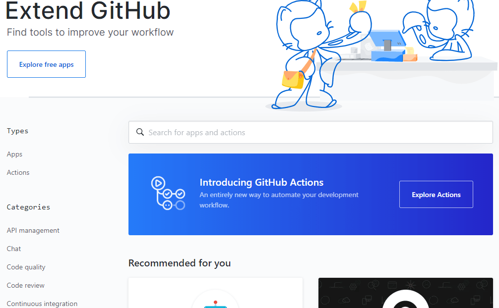 github marketplace