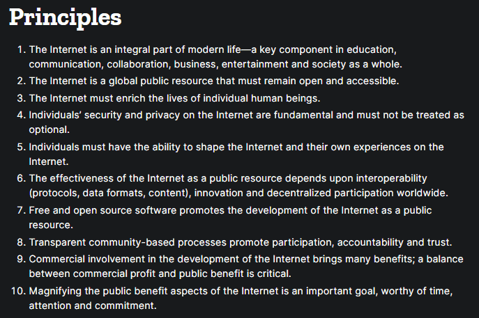 mozilla principles