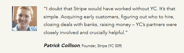 stripe success founder