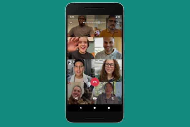 whatsapp group video