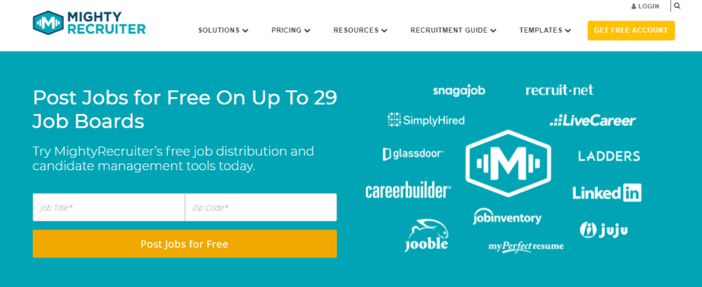 mightyrecruiter job posting