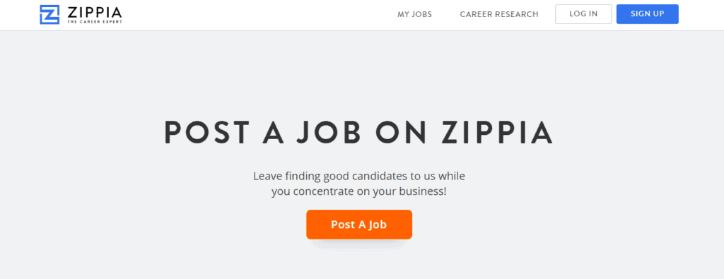 zippia job posting