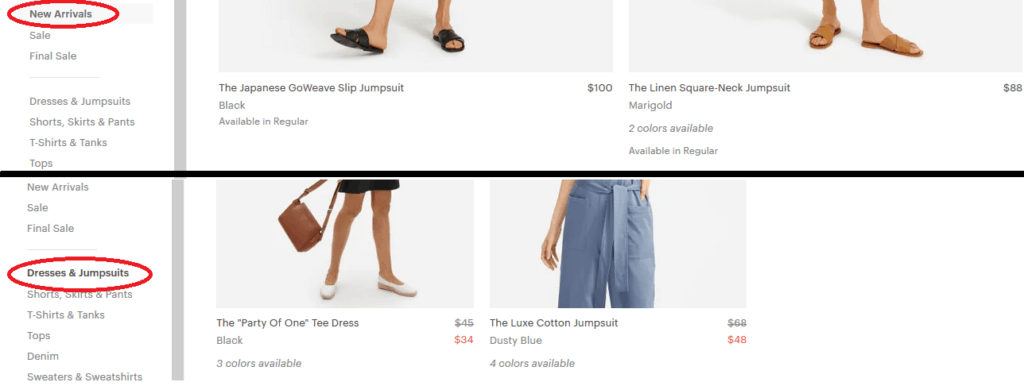 everlane new arrivals