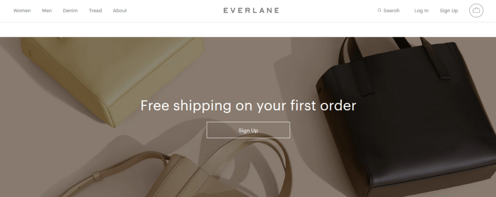 everlane free shipping