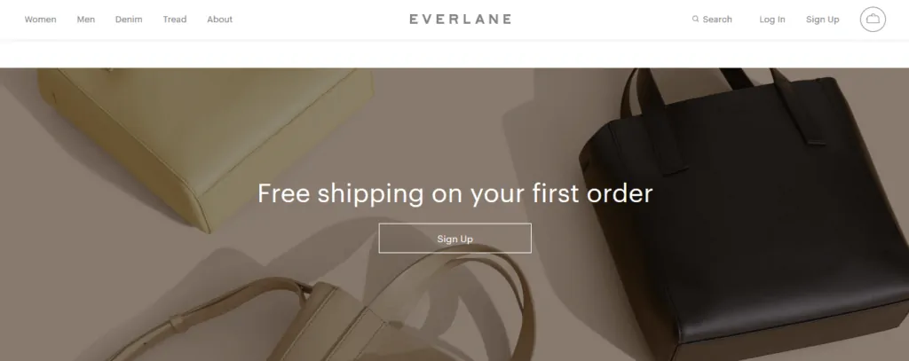 everlane free shipping