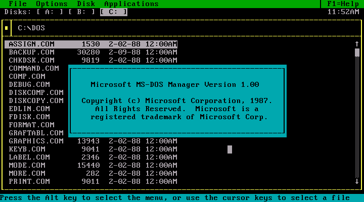 ms dos