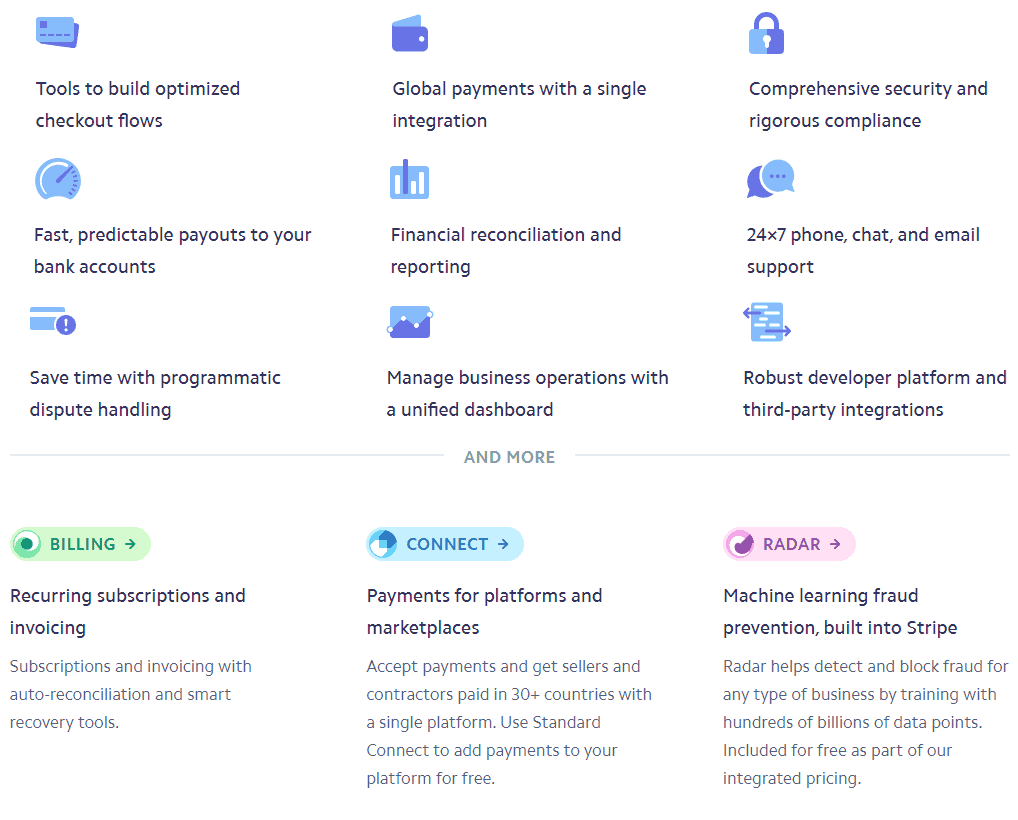 stripe integrated plan