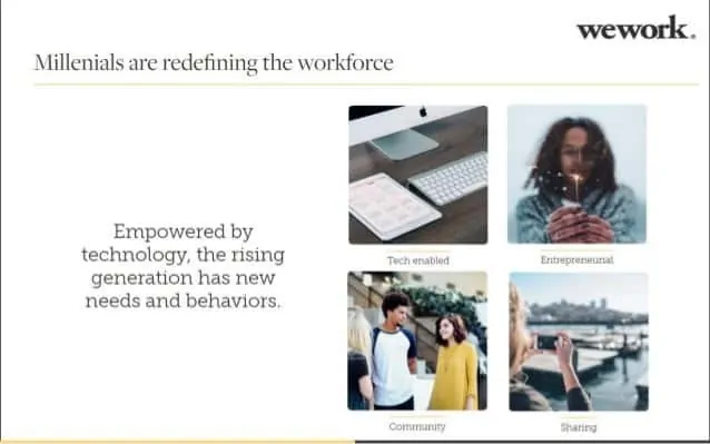WeWork why now slide