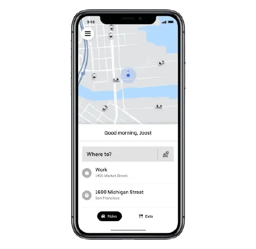 uber application