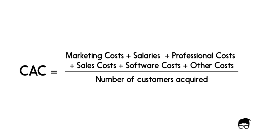 customer acquisition cost formula